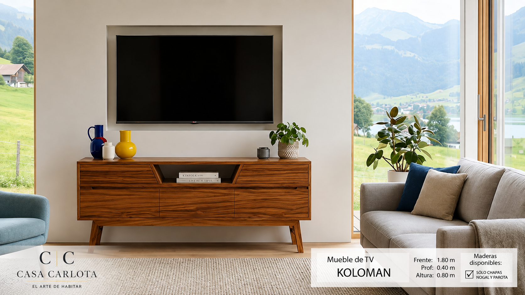Mueble TV 7 Casa Carlota